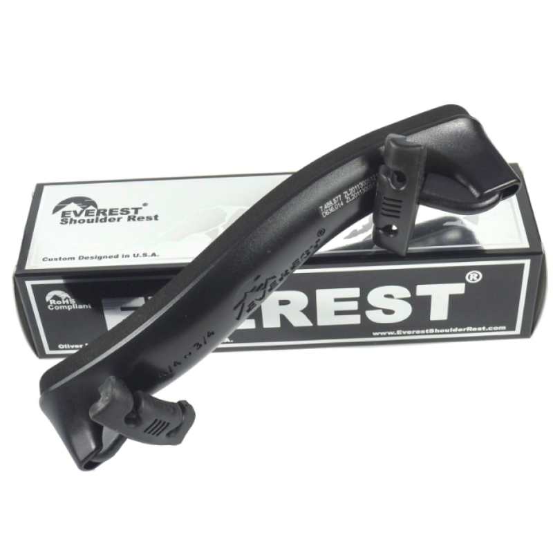 Everest Collapsible Violin Shoulder Rest 4/4 3/4 in Black (EF-4)