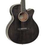 Tanglewood TW4 CE BS Black Shadow Electro Acoustic Guitar