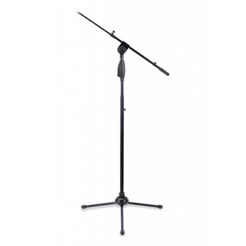 Soundsation ONE HAND-300-BK Boom Arm Mic Stand, Tripod Base (ONE HAND 300 BK)