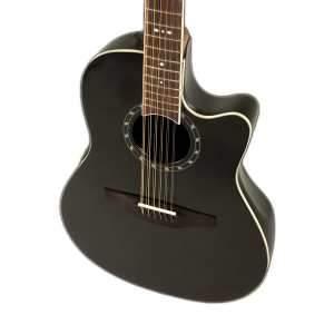 Ovation Electro-Acoustic Guitar Standard Balladeer Deep Contour Cutaway 12-String (2751AX)
