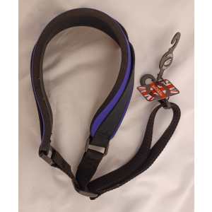 Levin 1" Webbing Strap for Saxophone with Neoprene Neck Pad in Purple (LS-S-W-NEO-100-PURPLE)