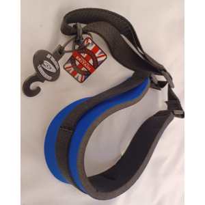 Levin 1" Webbing Strap for Saxophone with Neoprene Neck Pad in BLUE (LS-S-W-NEO-100-BLUE)
