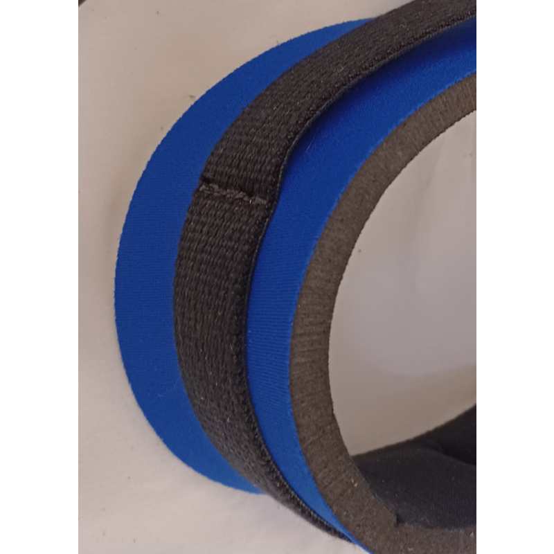 Levin 1" Webbing Strap for Saxophone with Neoprene Neck Pad in BLUE (LS-S-W-NEO-100-BLUE) - Image 2