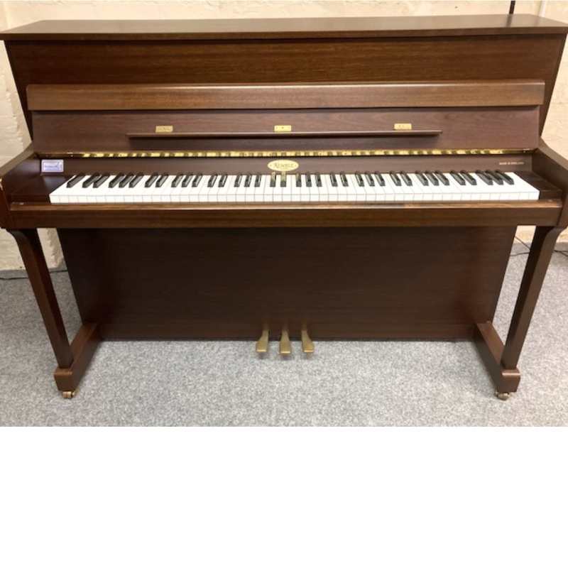 Kemble Oxford Upright Piano in Mahogany Satin Finish, Secondhand (Made in Late 2002)