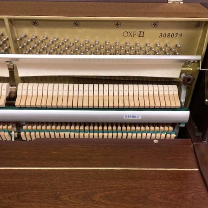Kemble Oxford Upright Piano in Mahogany Satin Finish, Secondhand (Made in Late 2002) - Image 7