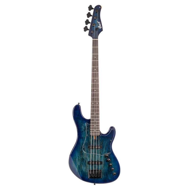 Cort GB-Fusion 4 BB (Blue Burst) 4-String Bass - Image 6