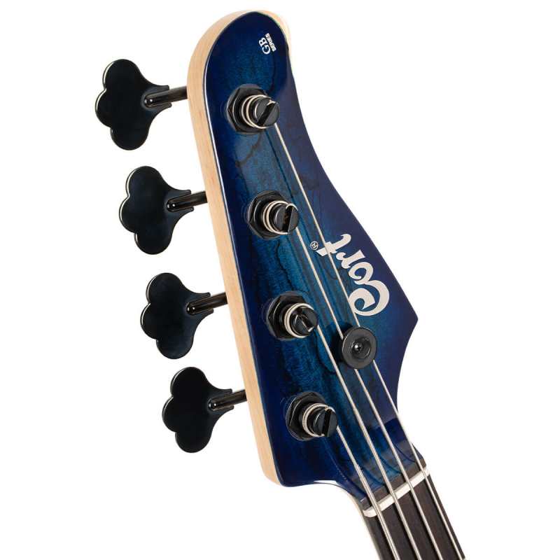 Cort GB-Fusion 4 BB (Blue Burst) 4-String Bass - Image 7