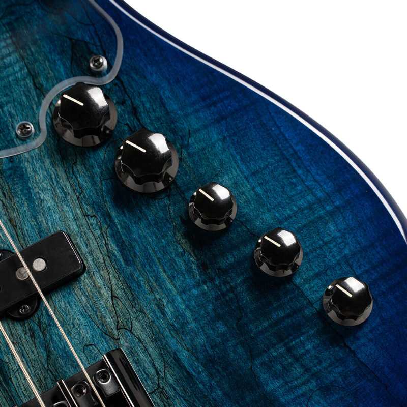 Cort GB-Fusion 4 BB (Blue Burst) 4-String Bass - Image 2