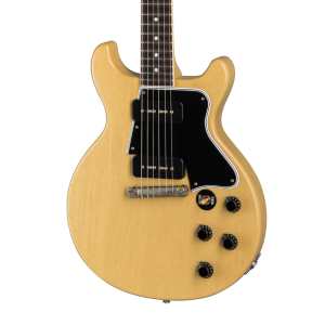Gibson Custom Shop 1960 Les Paul Special Double Cut Reissue in TV Yellow with Custom Shop Hardcase (LPSPDC60VOTVNH1)