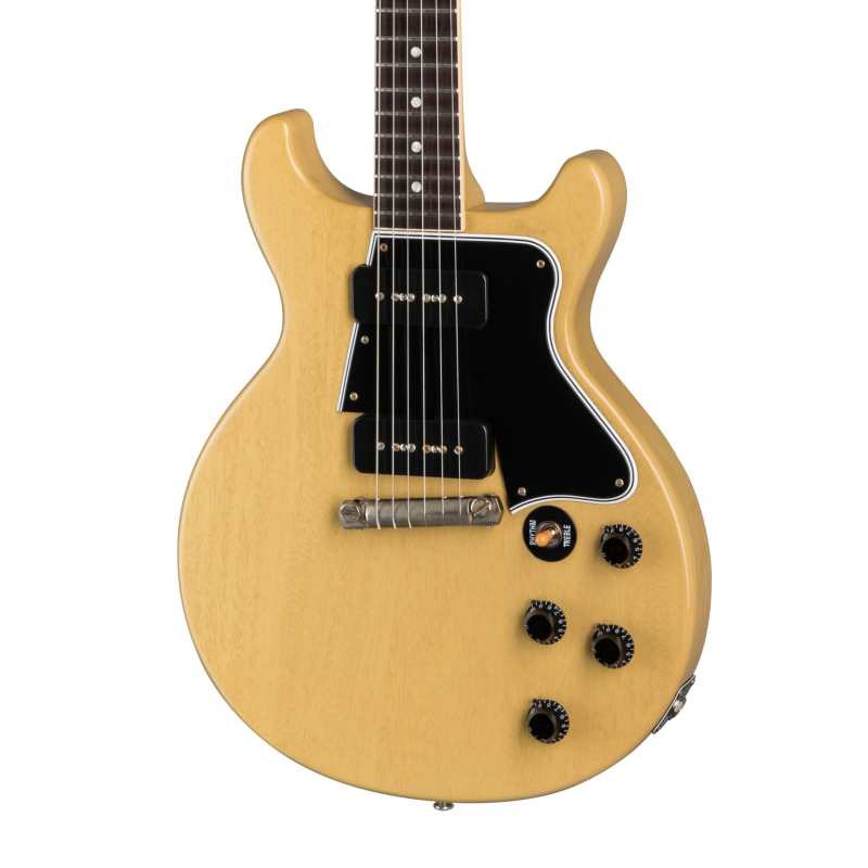 Gibson Custom Shop 1960 Les Paul Special Double Cut Reissue in TV Yellow with Custom Shop Hardcase (LPSPDC60VOTVNH1)
