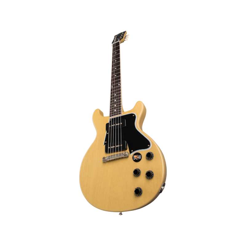 Gibson Custom Shop 1960 Les Paul Special Double Cut Reissue in TV Yellow with Custom Shop Hardcase (LPSPDC60VOTVNH1) - Image 5