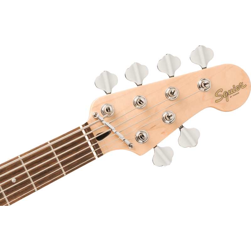 Squier Affinity Series Jazz Bass VI, Black Metallic, 0378671565 - Image 4