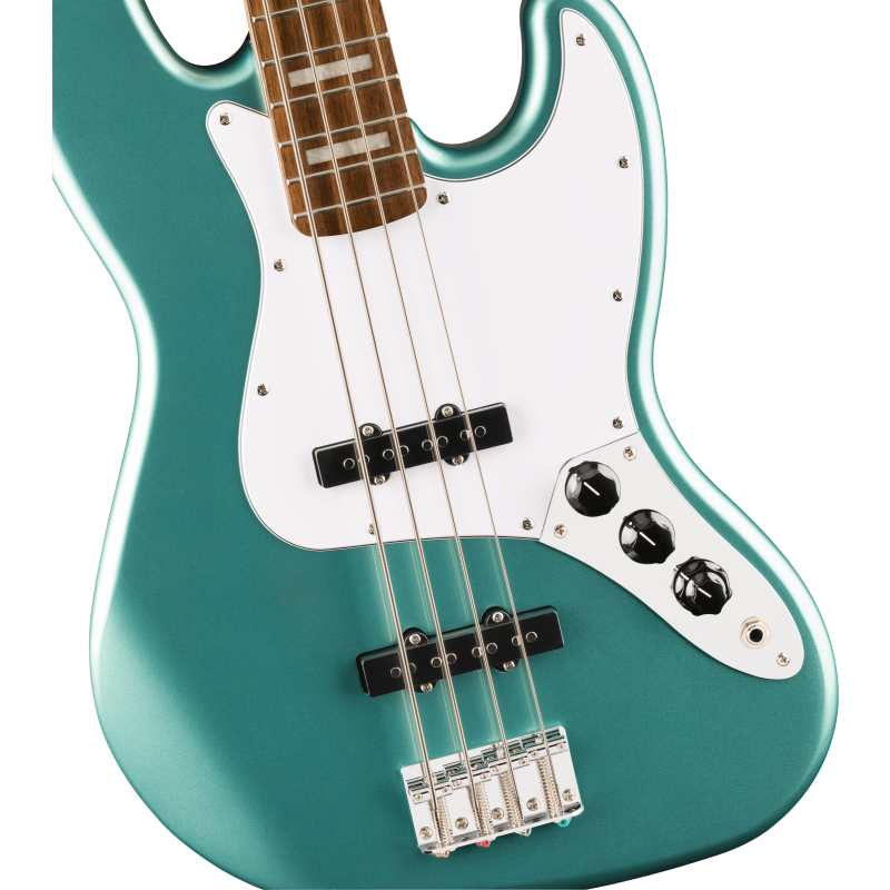 Squier Affinity Series Active Jazz Bass, Mystic Sea Foam Green