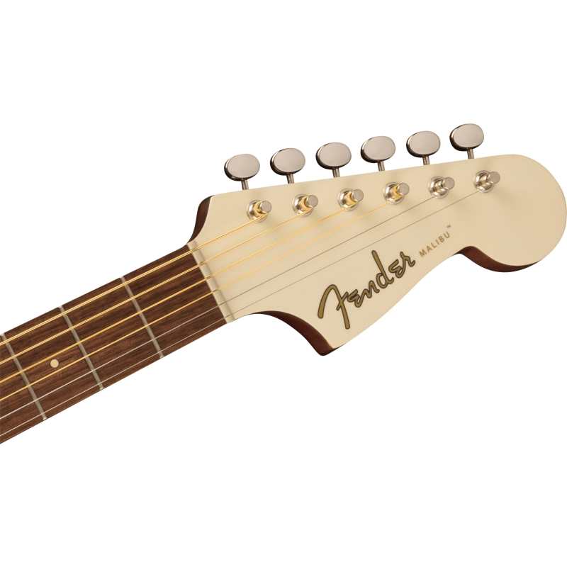 Fender Malibu Player, Olympic White 0970722505 - Image 4