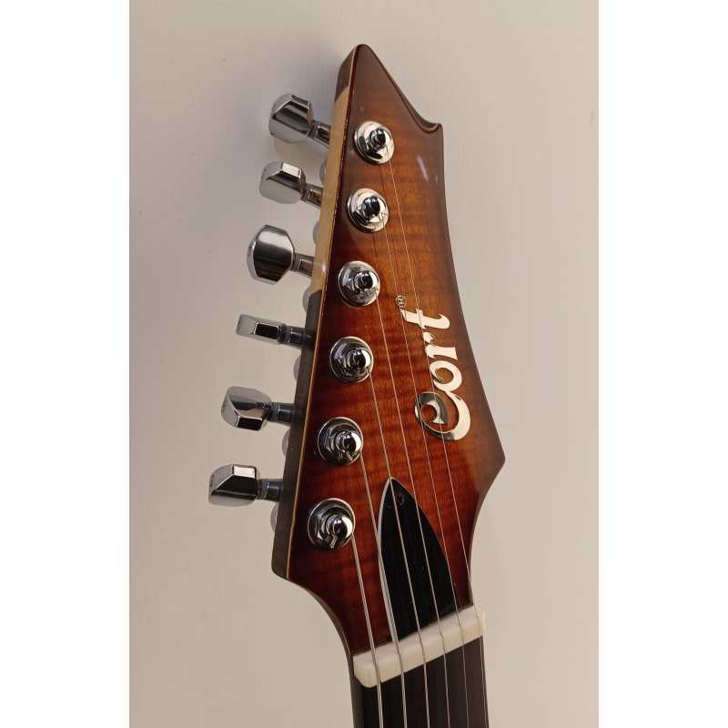 Cort X700 Duality Electric Guitar, Antique Violin Burst, Secondhand - Image 5