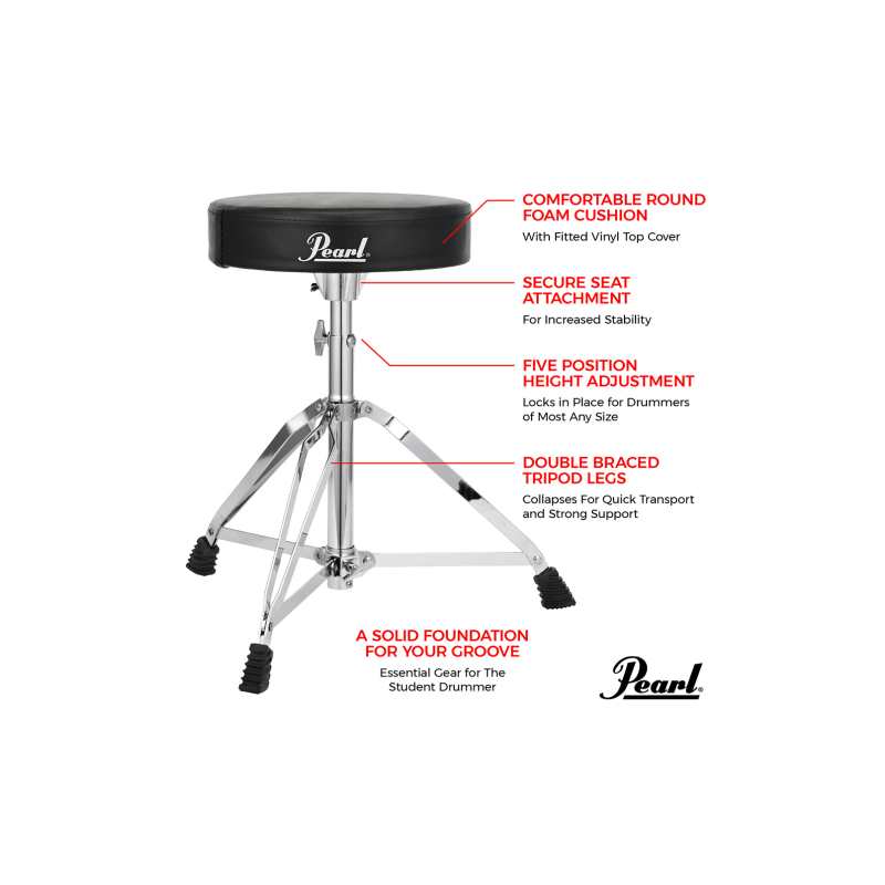 Pearl D50 Drum Throne - Image 5