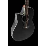 Ovation E-Acoustic Guitar Celebrity CS Standard Mid Cutaway, Lefthanded, Black