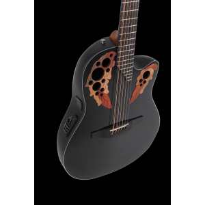 Ovation CE44 Celebrity Elite Mid Cut 12-String, Black