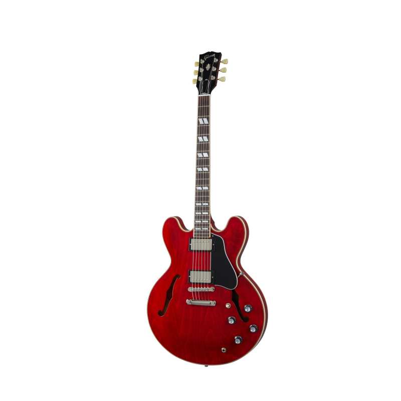 Gibson ES345 Double-cut Semi-hollow Body Electric Guitar in Sixties Cherry Finish - Image 8