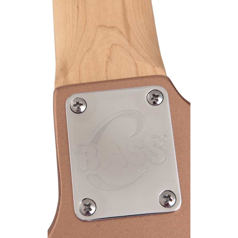 Bass Collection Blockhead Bass, Metallic Rose Gold - Image 3