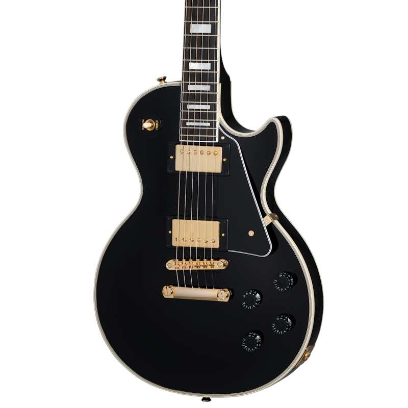 Epiphone Les Paul Custom Ebony, Inspired by Gibson