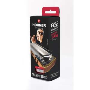 Hohner Marine Band 1896 Harmonica in C