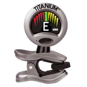 Snark Titanium Rechargable Tuner, Silver (ST8T)