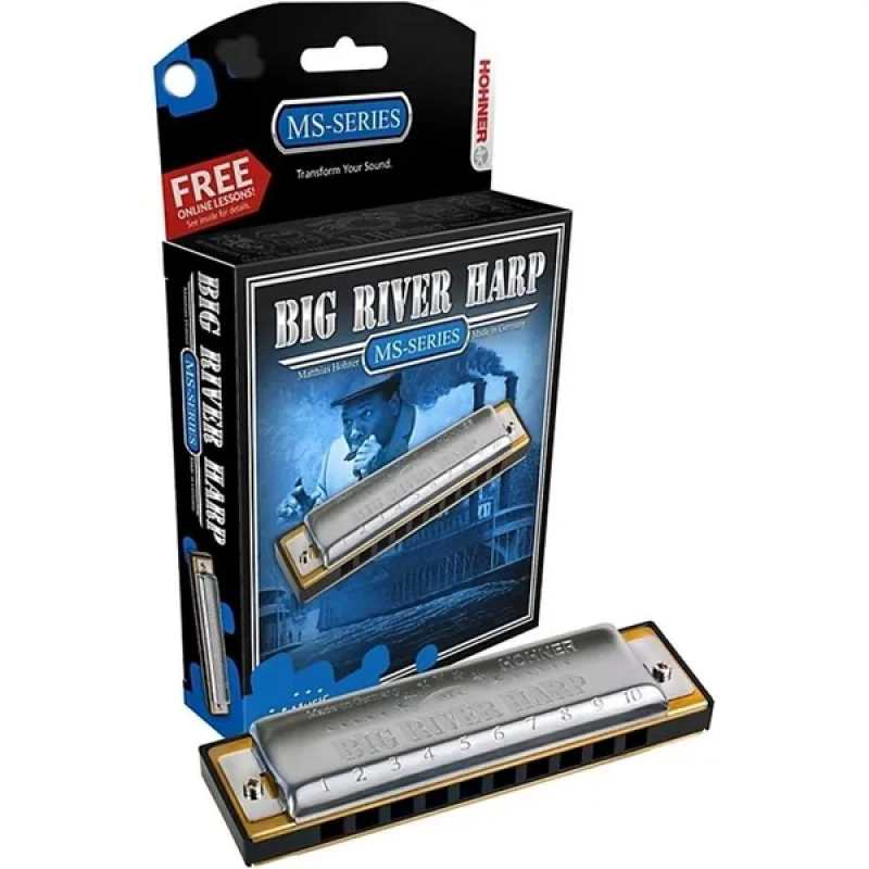 Hohner Big River Harmonica in G