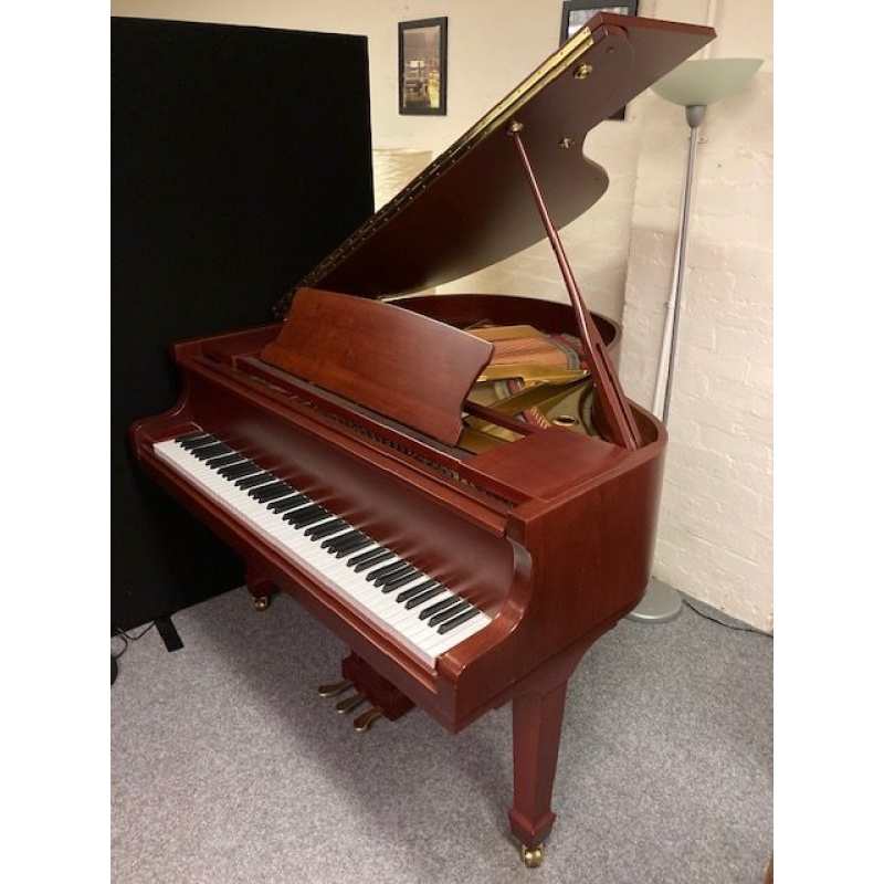 Waldstein 142 Grand Piano in Mahogany Satin, Secondhand - Image 9