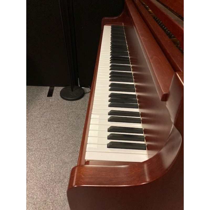 Waldstein 142 Grand Piano in Mahogany Satin, Secondhand - Image 2