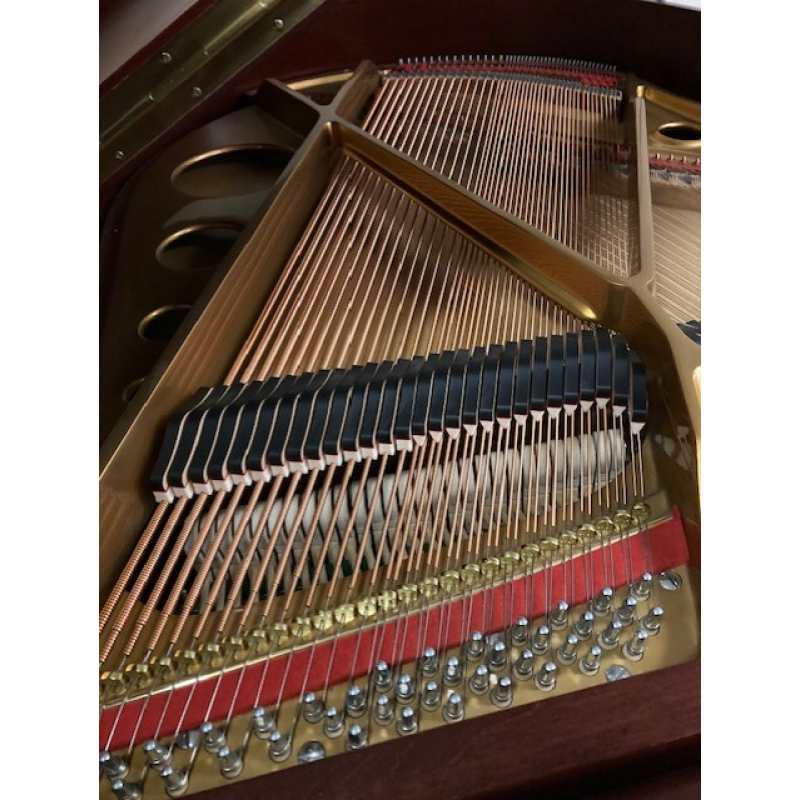 Waldstein 142 Grand Piano in Mahogany Satin, Secondhand - Image 4