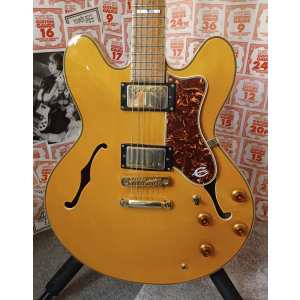 Epiphone Sheraton II Semi Hollow Electric Guitar, Natural, Circa 1989, Secondhand