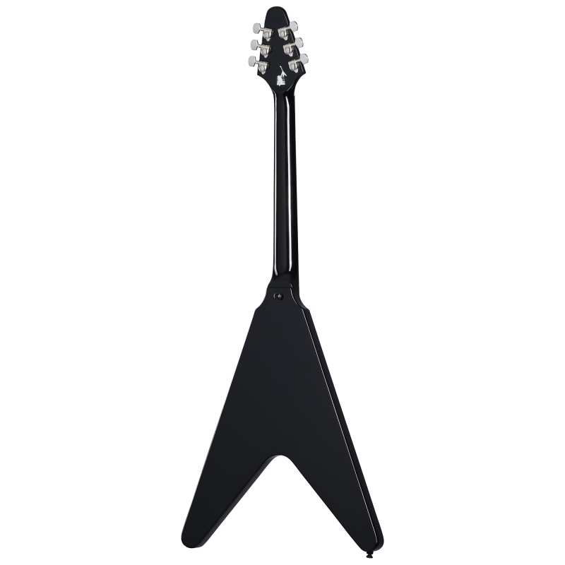 Epiphone Artist Series Kirk Hammett 1979 Flying V in Ebony with Hardcase - Image 7