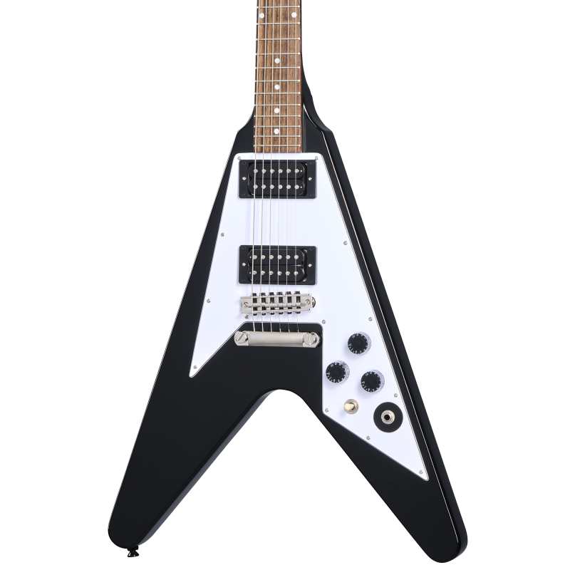 Epiphone Artist Series Kirk Hammett 1979 Flying V in Ebony with Hardcase