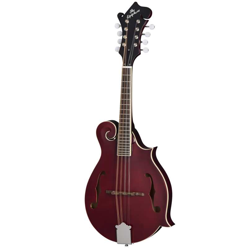 Epiphone F-5 Studio Mandolin, Wine Red Satin - Image 6