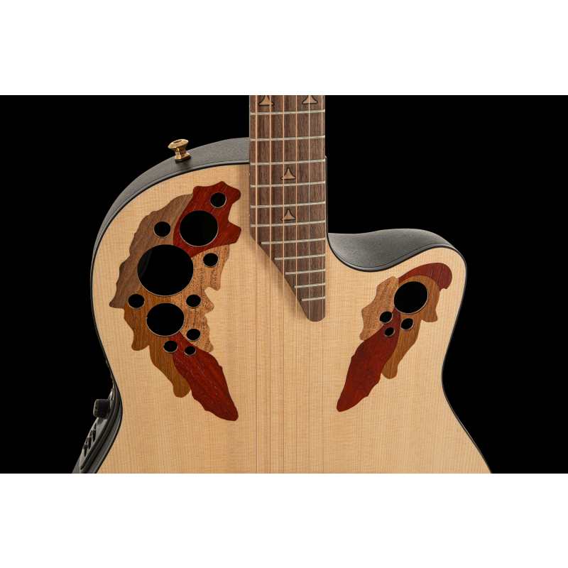 Ovation E-Acoustic Guitar Pro Series Elite USA Made Electro Acoustic Guitar - Image 3