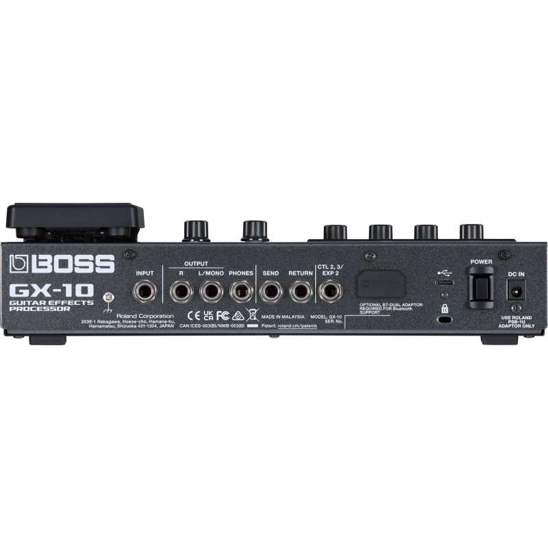Boss GX10 Compact Multi-Effects Pedal (GX-10) - Image 3