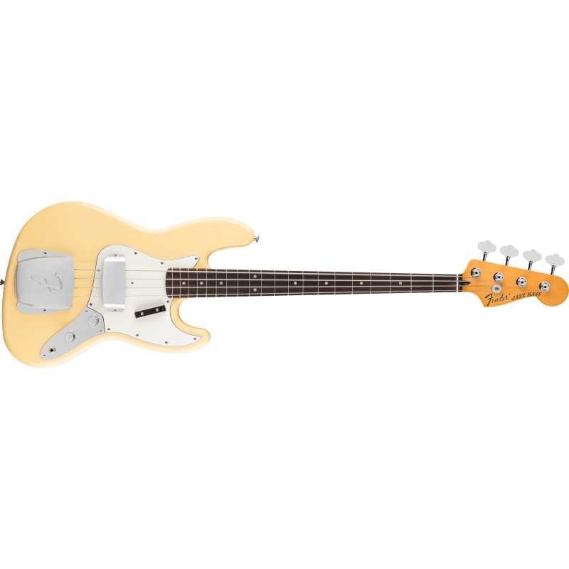 Fender Limited Edition Laura Lee Jazz Bass, Vintage White 0142930341 Khruangbin - Image 2