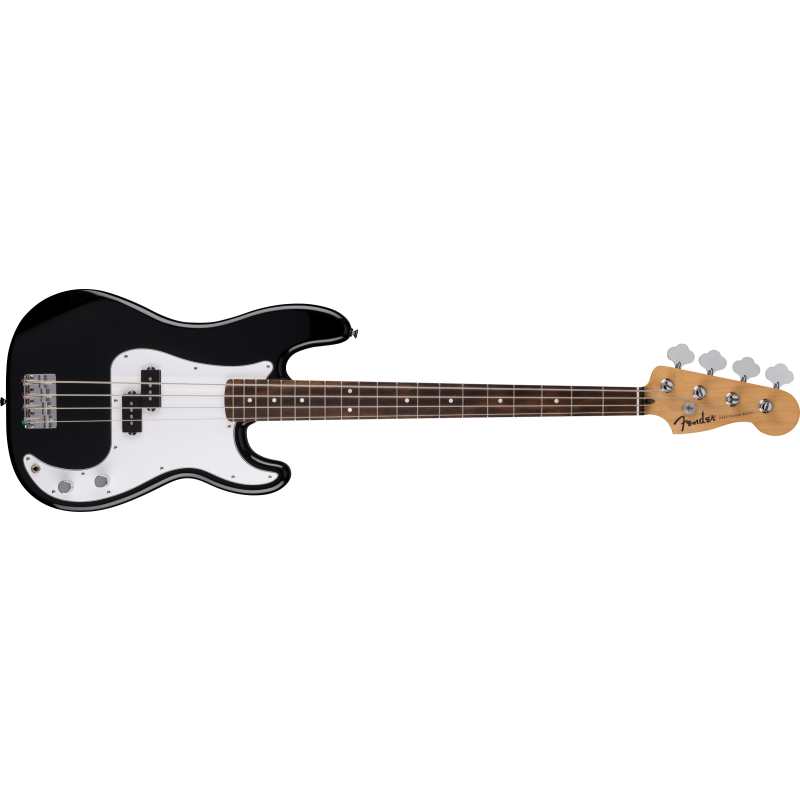 Fender Standard Precision Bass, Black (0266640506) - Image 2
