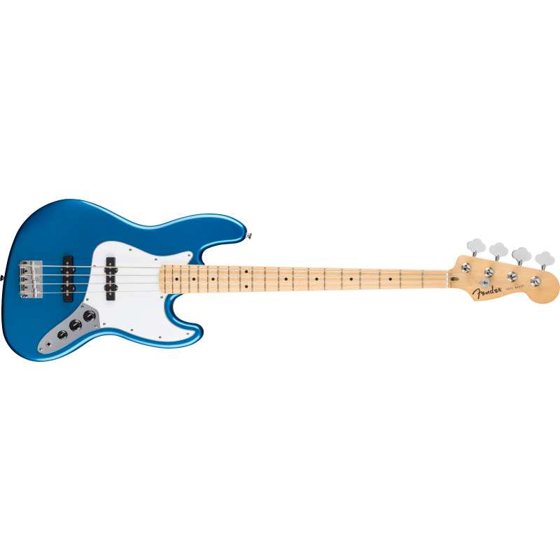 Fender Standard Jazz Bass, Aqua Marine Metallic (0266820560) - Image 5