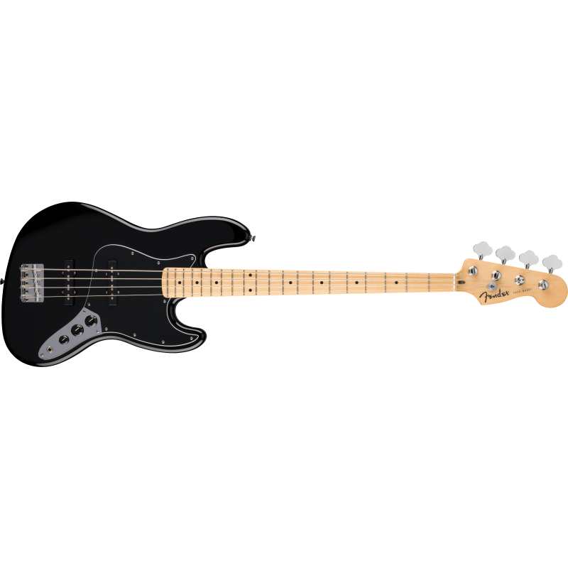 Fender Standard Jazz Bass, Black (0266821506) - Image 2