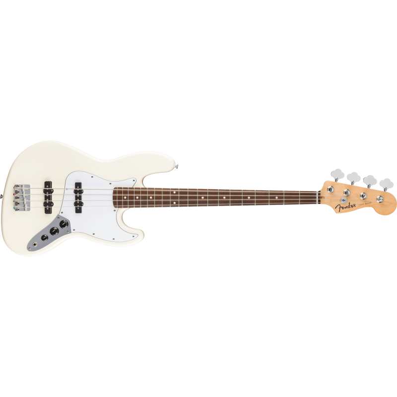 Fender Standard Jazz Bass Olympic White (0266840505) - Image 2