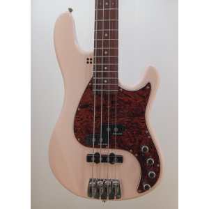 Sandberg California V 4-String, Soft Aged Shell Pink Finish