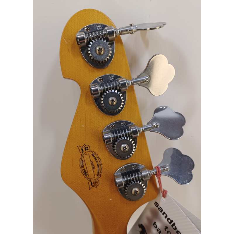 Sandberg California V 4-String, Soft Aged Shell Pink Finish - Image 22