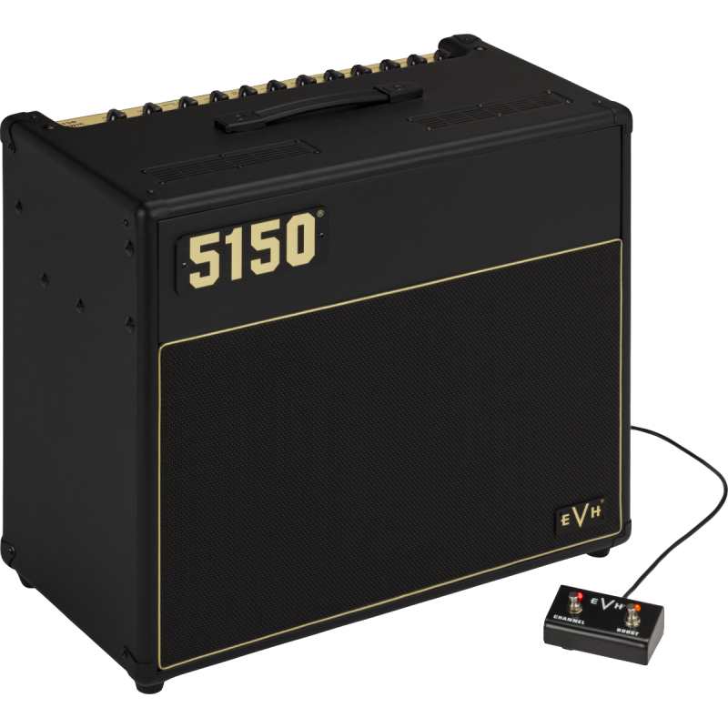 EVH 5150 Iconic Series 40W EL34 1x12 Combo, Black - Image 6
