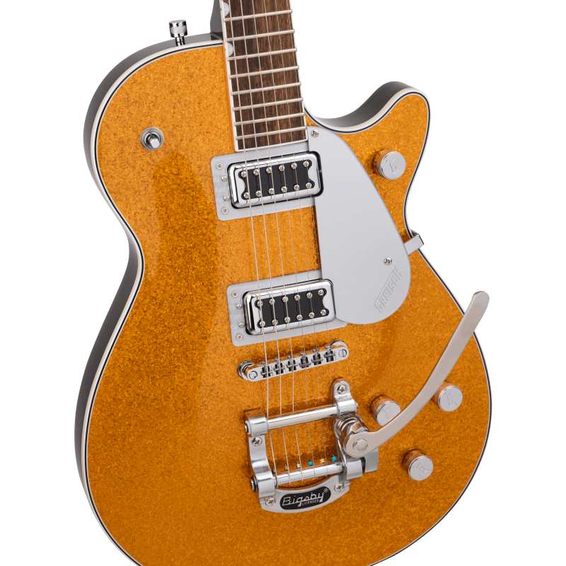 Gretsch G5230T Electromatic Sparkle Jet FT Single-Cut with Bigsby, Gold Sparkle