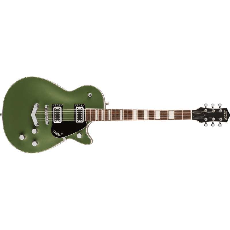 Gretsch G5220 Electromatic Jet BT Single-Cut with V-Stoptail, Olive Metallic (Green) - Image 6