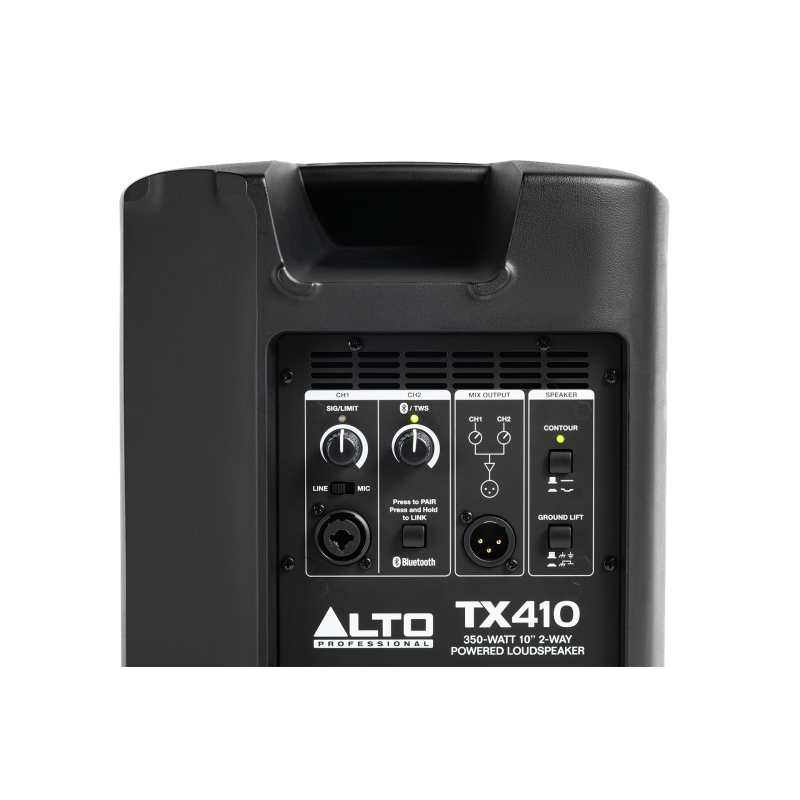 Alto TX410 350W 10-inch Powered Loudspeaker with Bluetooth (TX410XUK) Single Unit - Image 3