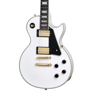 Epiphone Inspired By Gibson Custom Les Paul Custom Alpine White (ECLPCAWGH1)