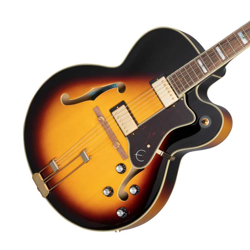 Epiphone Broadway, Vintage Sunburst (EOBDWVSGH1) - Image 6